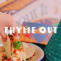 Thyme Out logo - Similar company to Flamingo Bloom