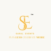 Saral events logo - Similar company to Wrightfont Digital