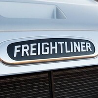 Freightliner logo - Similar company to Mack Trucks