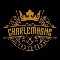 Charlemagne Barbershop logo - Similar company to Solvona