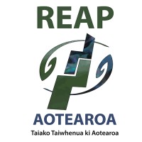 REAP Aotearoa New Zealand logo - Similar company to Peachy Lip Co.