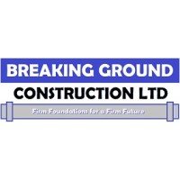 BREAKING GROUND CONSTRUCTION LTD logo - Similar company to Matteo Construction Ltd
