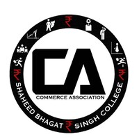 Commerce Association, Shaheed Bhagat Singh College logo - Similar company to Bizmind, E-Cell Of Maims
