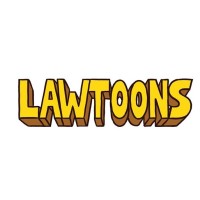 Lawtoons logo - Similar company to Thrinethra Animation Studios