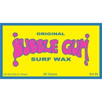 Bubble Gum Surf Wax logo - Similar company to Bells Surf Wax