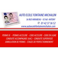 Auto-école Fontaine Michalon logo - Similar company to Auto Ecole Asr