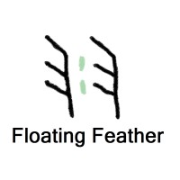 Floating Feather  羽（荷兰）文化艺术策划 logo - Similar company to Ehomenl B.V.