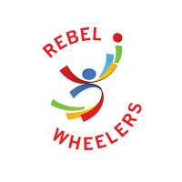 Rebel Wheelers logo - Similar company to Monster Films