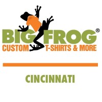 Big Frog Custom T-Shirts of Cincinnati logo - Similar company to Big Frog Custom T-Shirts & More Of Frisco, Tx