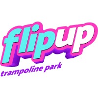 FlipUp Trampoline Park logo - Similar company to Jump Park