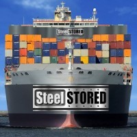 SteelSTORED Shipping Containers logo - Similar company to Nomad Shipping