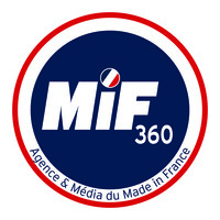 MiF360, Plateforme de communication du made in France logo - Similar company to Blanc Bonnet