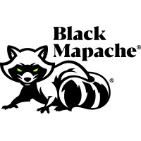 Black Mapache logo - Similar company to Weird Fishes Studio