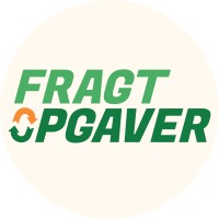 Fragtopgaver Aps