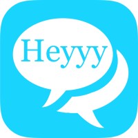 Heyyy - The all-in-one dating app logo - Similar company to Blazr - 420 Dating App