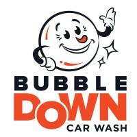 Bubble Down Car Wash logo - Similar company to Driven Car Wash