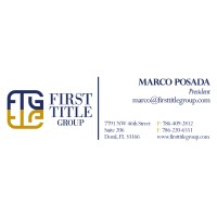 First Title Group Inc.