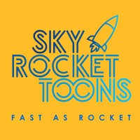 SkyRocketToons logo - Similar company to Climb Studios