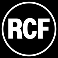RCF logo - Similar company to L-Acoustics