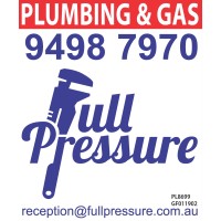 Full Pressure Plumbing & Gas logo - Similar company to Flowgistics Plumbing And Pool Services