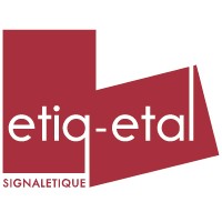 Etiq-Etal Signalétique logo - Similar company to Wlcom Logo Et Signalétique Végétalisés