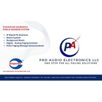 PRO AUDIO Electronics LLC I Amperes Paging System GCC logo - Similar company to Brian'S Custom Audio