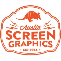 Austin Screen Graphics logo - Similar company to Oh Boy! Print Shop