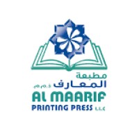 Al Maarif Printing Press L.L.C. logo - Similar company to Al Jaleel Printing Shop I مطبعة الجليل
