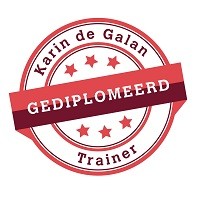 Karin de Galan gediplomeerd - School voor training logo - Similar company to Train De Trainer