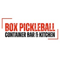 Box Pickleball Container Bar & Kitchen logo - Similar company to Iag - Israel-America Group Of Companies