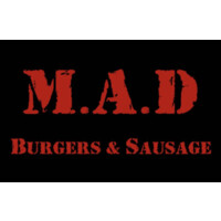 M.A.D Burgers and Sausage logo - Similar company to Sausage Shack®