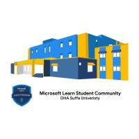 Microsoft Learn Student Community - DHA Suffa University logo - Similar company to Google Developers Group On Campus - Dha Suffa University
