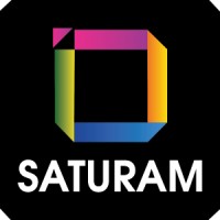 Saturam logo - Similar company to Cinepebble