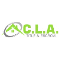 C.L.A. Title & Escrow logo - Similar company to First Title & Escrow