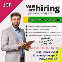 NETAPS College-FREE Higher Edu with Stipend/Salary- Rs.50,000 PM logo - Similar company to Netaps.In | Counseling | Hr | Edu | Abroad Jobs & Visa | Entrepreneurship | Research
