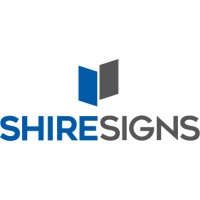 Shire Signs logo - Similar company to Smilee Design