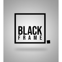 Black Frame logo - Similar company to Æks Studio
