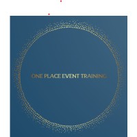 ONE PLACE event training logo - Similar company to Algo Grp>Digital Luxe Meetings/ Digital Rh Meetings/ E-Tourisme Event/Phygital Event