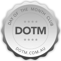 Day Of The Month (DOTM) Club logo - Similar company to Cyborium - Zero Fee Cybersecurity Procurement Agency
