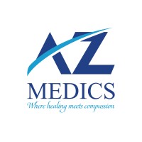 AZ Medics logo - Similar company to Mattrs | Designagentur