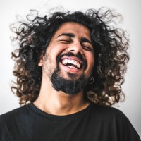 The fun Indian guy logo - Similar company to Whyfal Podcast