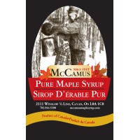 McCamus Maple Syrup logo - Similar company to Backwoods Maple Syrup