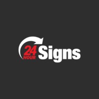 24 Hour Signs logo - Similar company to Record-A-Hit Entertainment