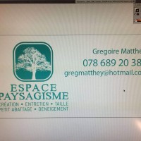 espace paysagisme Grégoire Matthey logo - Similar company to Le Jardin Digital - Éco-Paysagisme