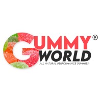 Gummy World logo - Similar company to Mario Gummy