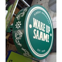 Wake Up Saam! logo - Similar company to Oasis Creative Indonesia