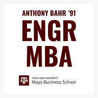 Anthony Bahr '91 Engineering MBA at Mays Business School logo - Similar company to Hovergroup, Llc