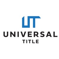 Universal Title logo - Similar company to Capitol Title