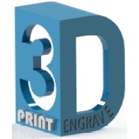 3D Print Engrave logo - Similar company to 3D Print Monkey