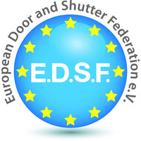 E.D.S.F. European Door and Shutter Federation e.V. logo - Similar company to Shutter